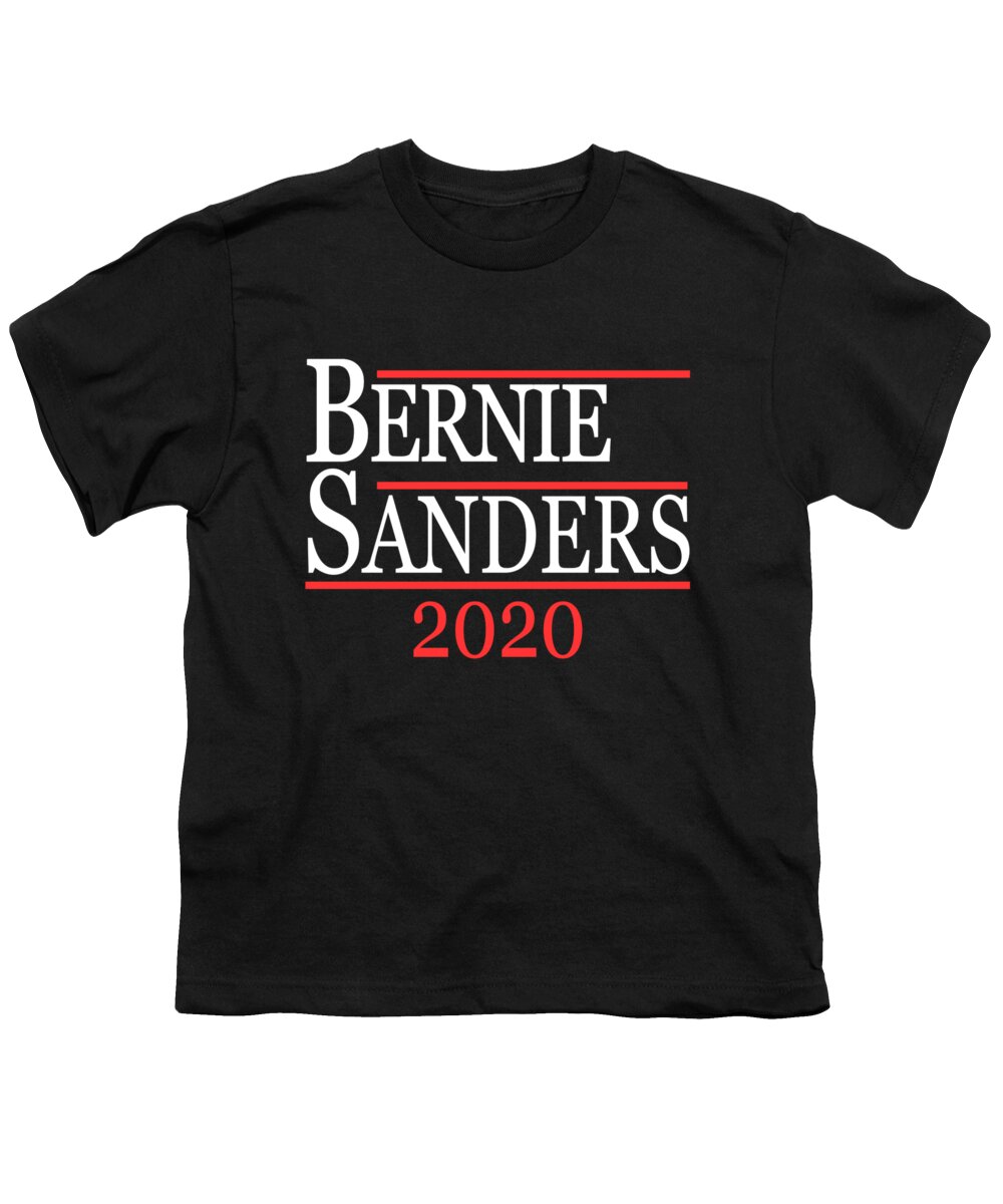 Bernie-sanders Youth T-Shirt featuring the digital art Bernie Sanders 2020 #1 by Flippin Sweet Gear