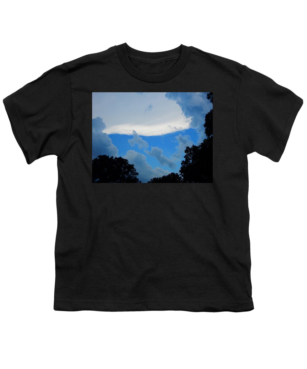 Evening Youth T-Shirt featuring the photograph Evening Sky #3 by Virginia White