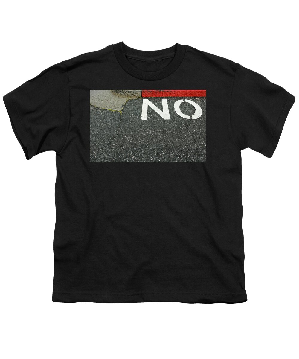 Street Youth T-Shirt featuring the photograph A Word I Don't Understand by Lora Lee Chapman