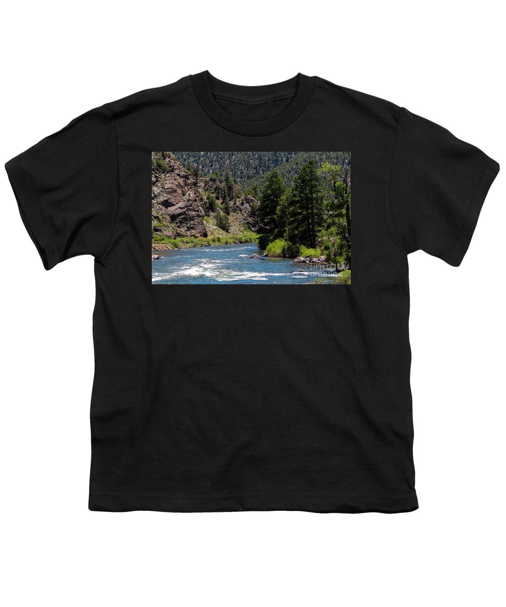 Arkansas River Youth T-Shirt featuring the photograph Arkansas River in Brown's Canyon Natinoal Monument by Steven Krull