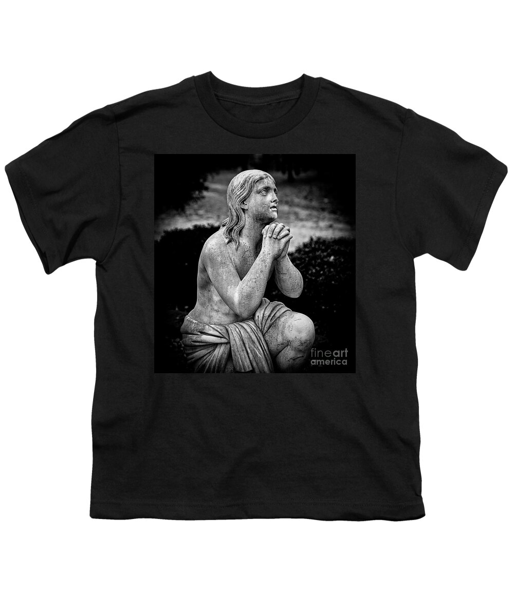 Georgia Youth T-Shirt featuring the photograph Beseeching by Lenore Locken