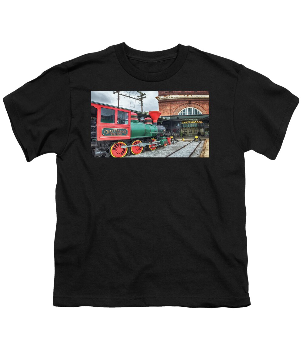 Train Youth T-Shirt featuring the photograph Chattanooga Choo Choo by Susan Rissi Tregoning