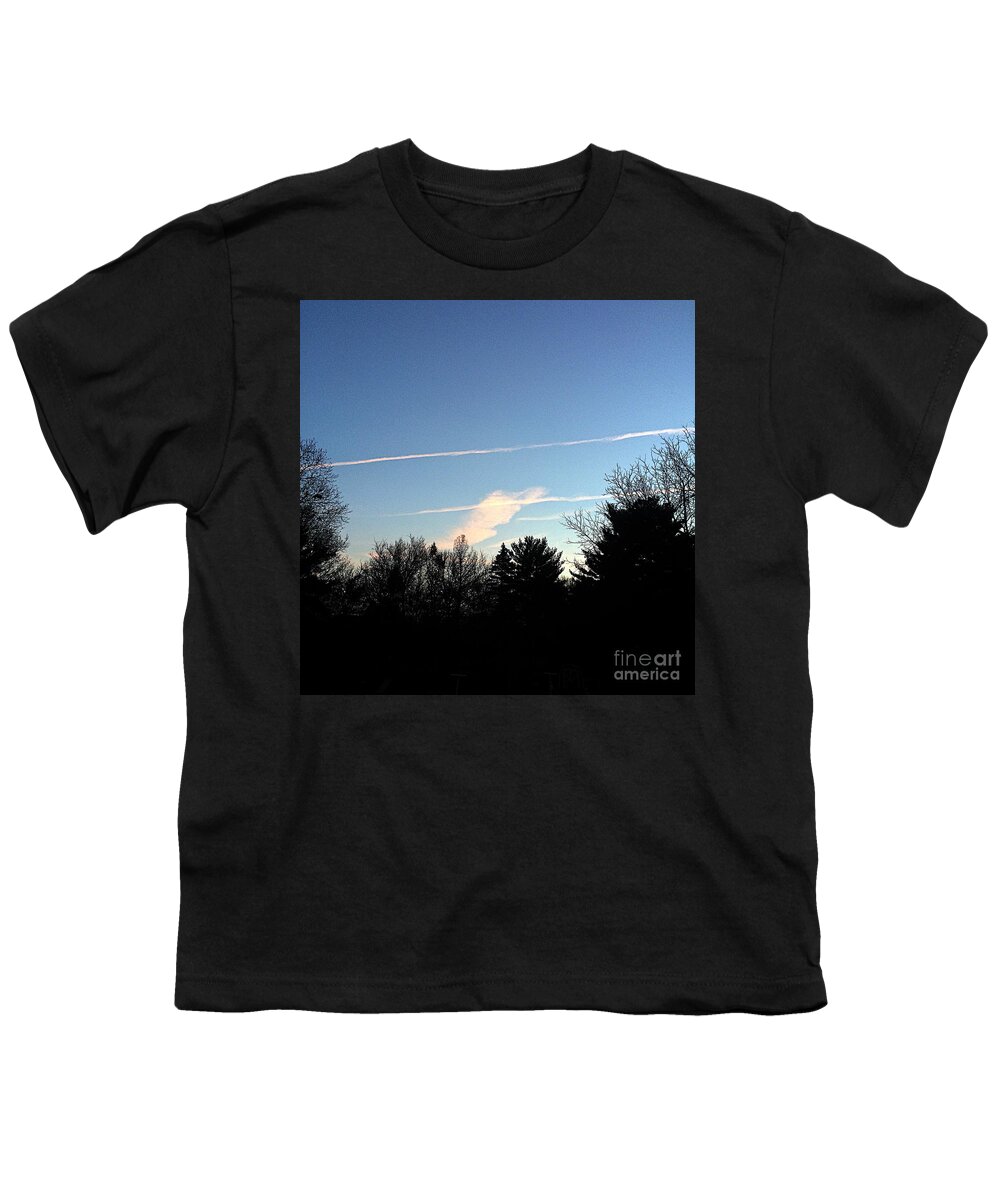 Nature Youth T-Shirt featuring the photograph Draw the Line by Frank J Casella