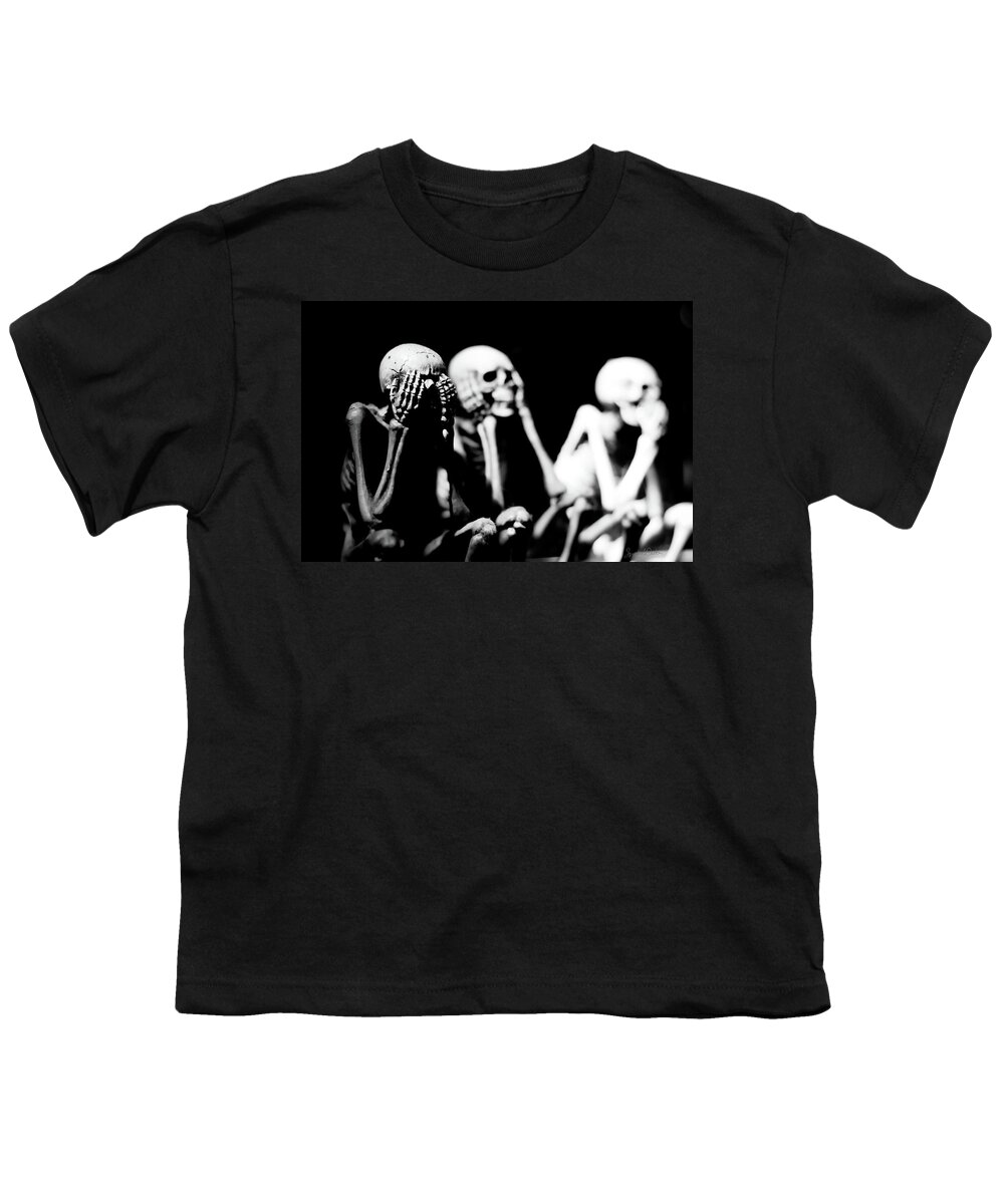 Skeleton Photo Youth T-Shirt featuring the photograph Endless Summer by Sandra Dalton