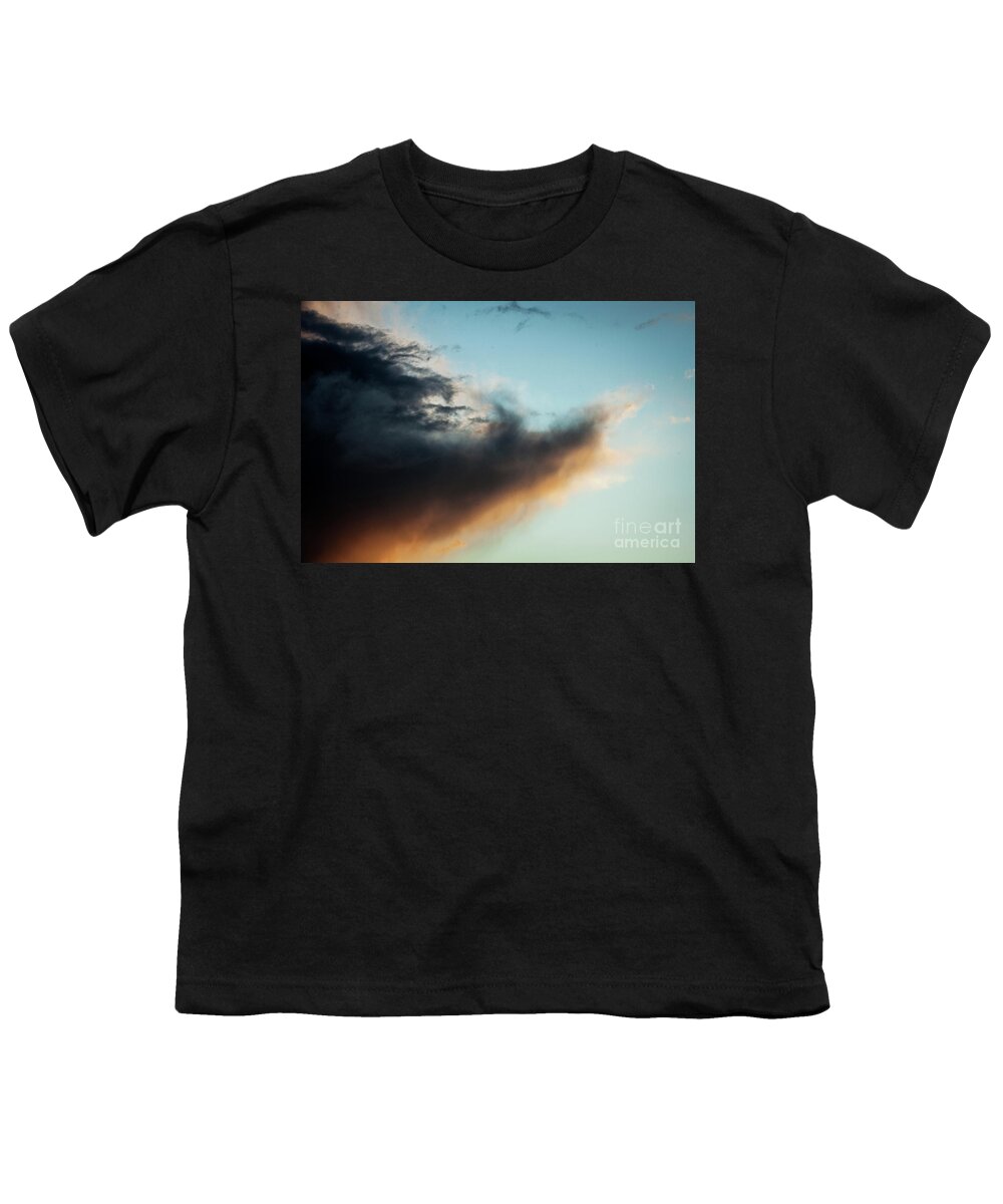 Clouds Youth T-Shirt featuring the photograph Face in the cloud, 2019 by Michael Ziegler