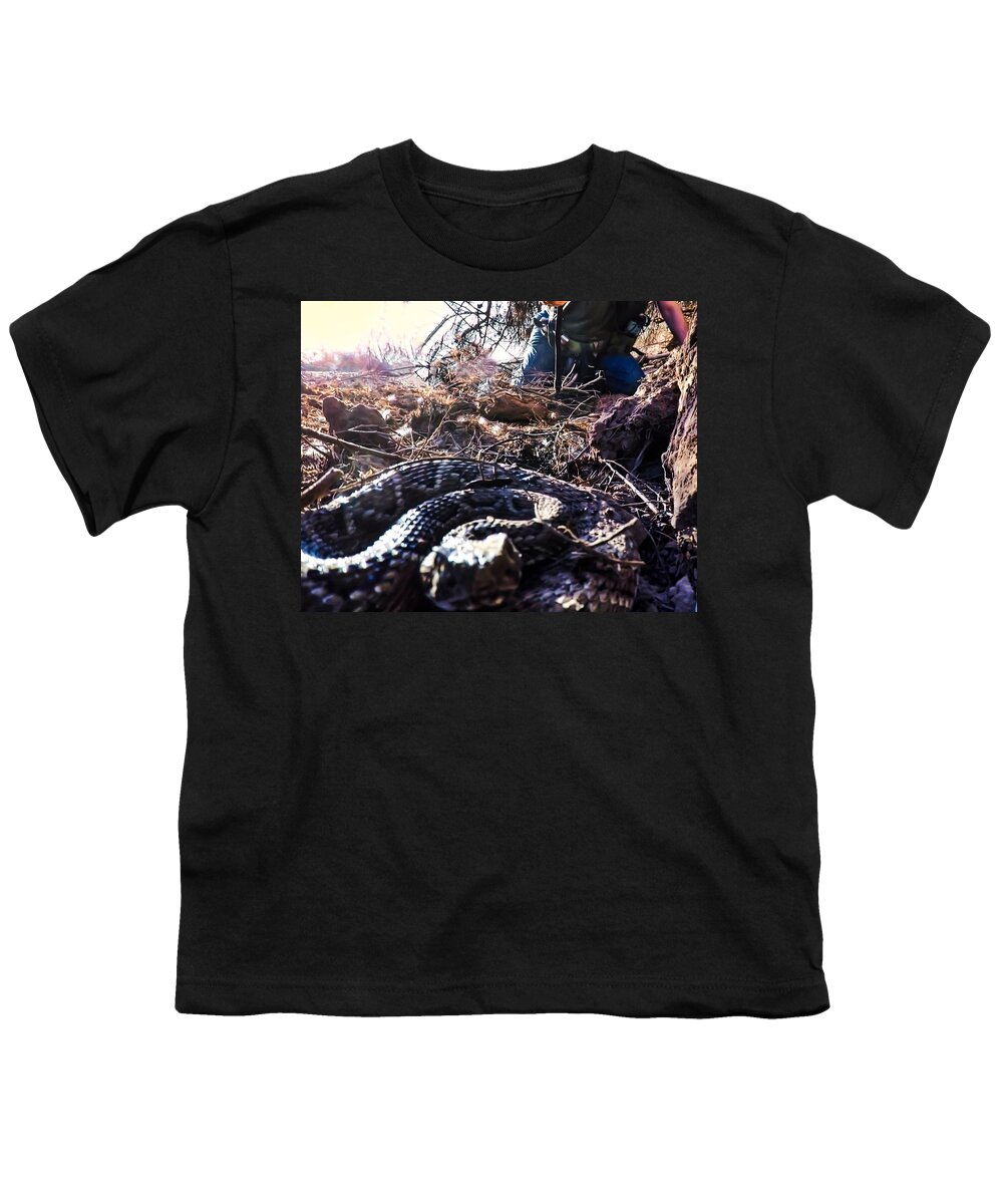 Affordable Youth T-Shirt featuring the photograph I See You by Judy Kennedy