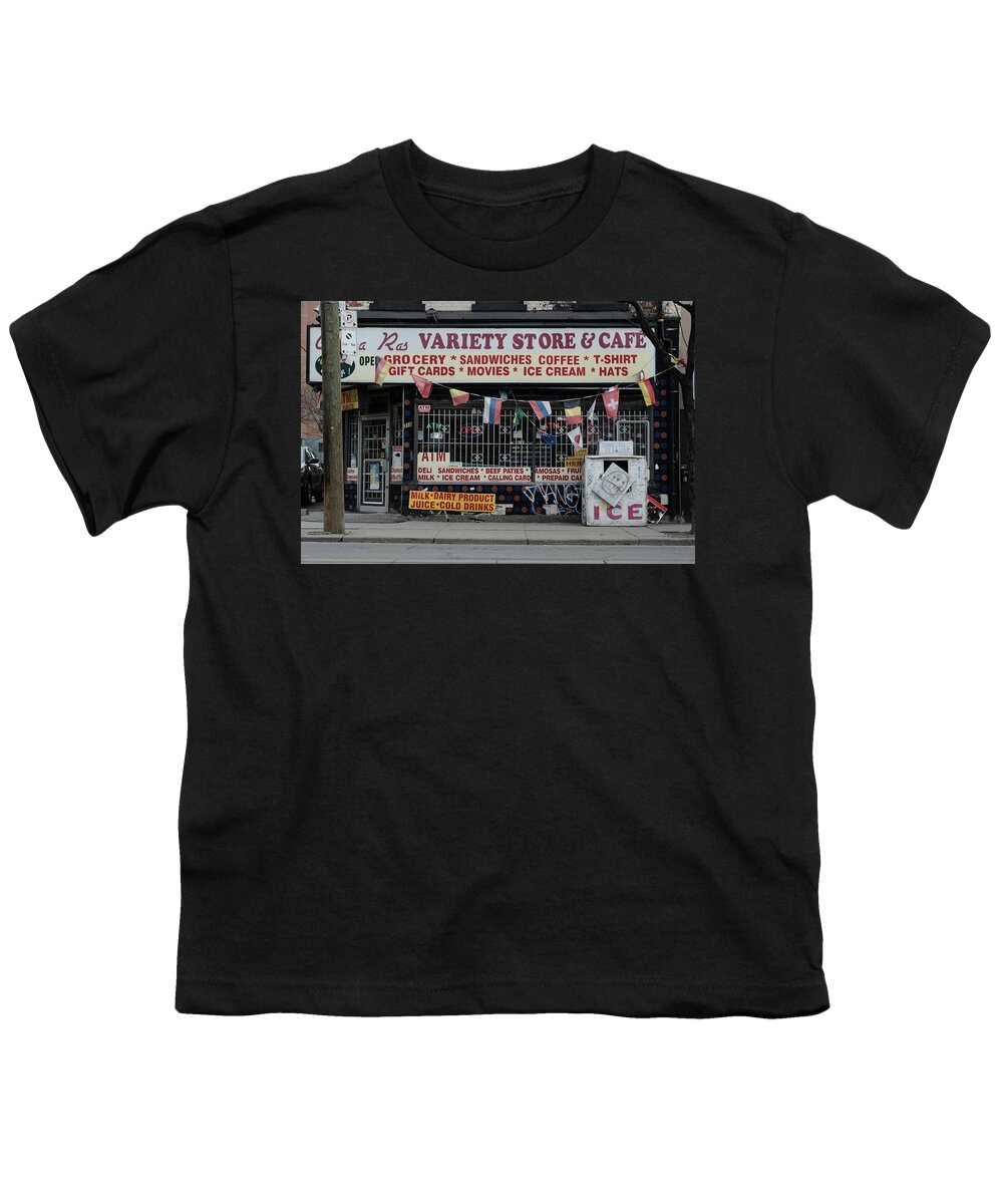Urban Youth T-Shirt featuring the photograph Ice Cream And Hats by Kreddible Trout