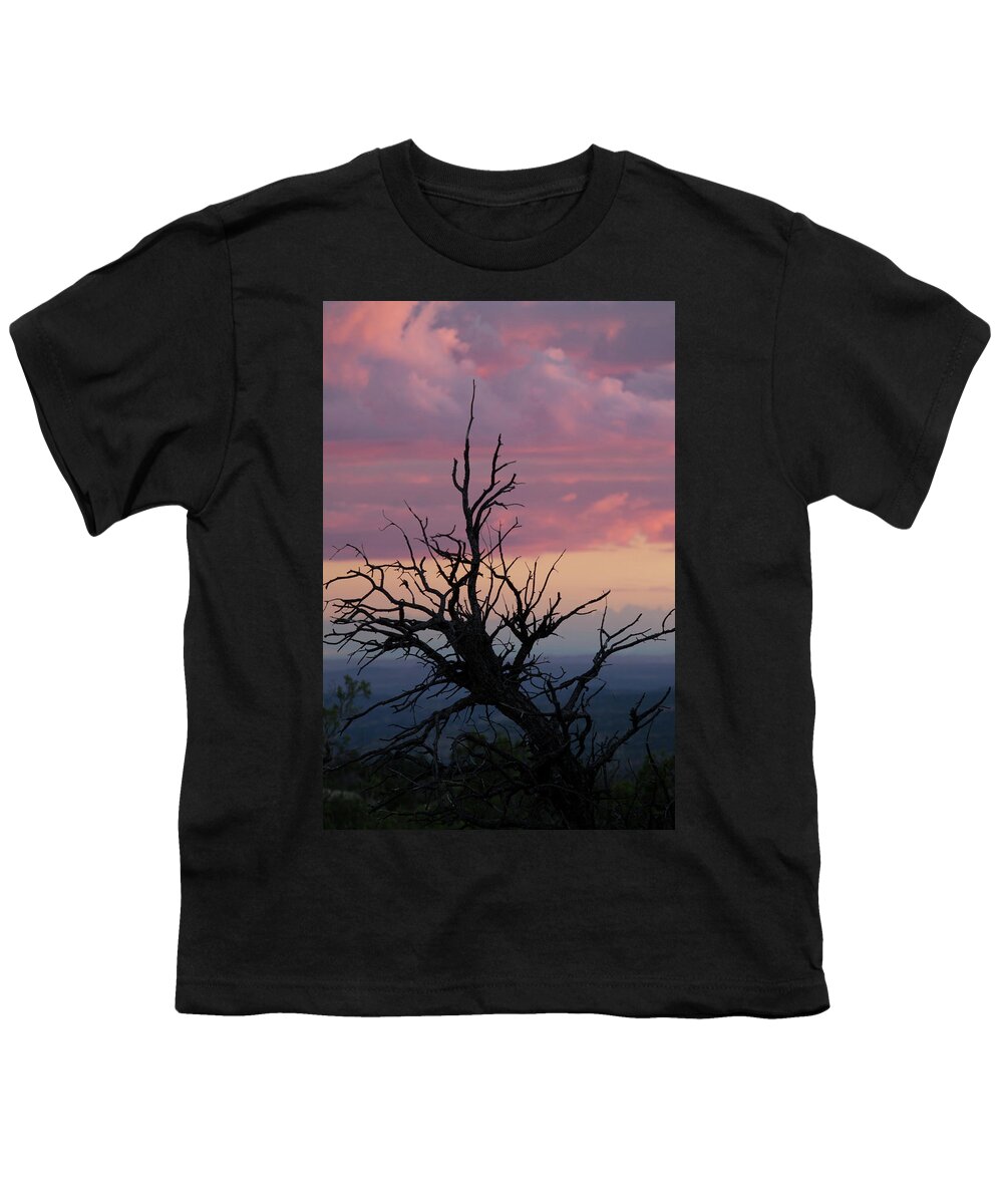 Juniper Youth T-Shirt featuring the photograph Juniper Skeleton by Jonathan Thompson