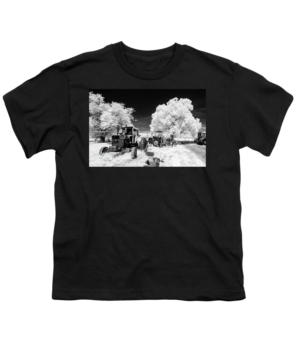 2016 Youth T-Shirt featuring the photograph Low Country Tractor by Charles Hite
