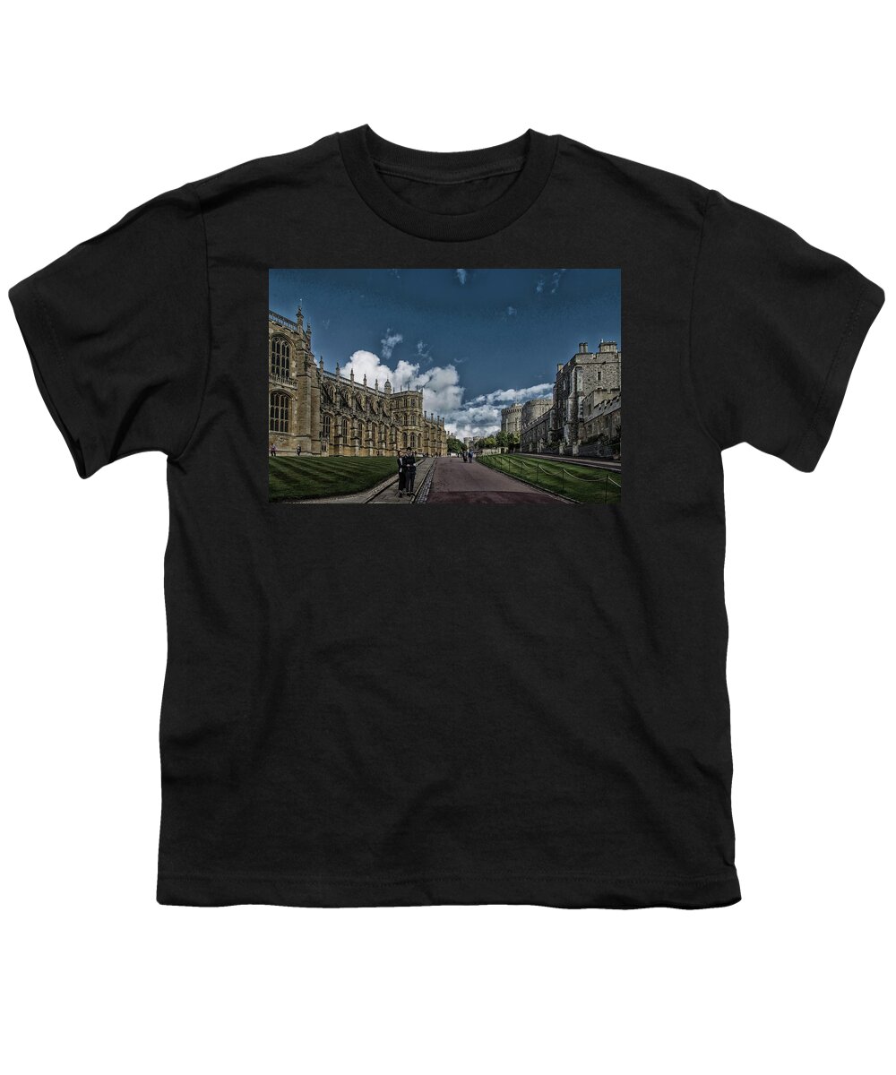 Royal Youth T-Shirt featuring the photograph Selfie at Windsor by Darryl Brooks