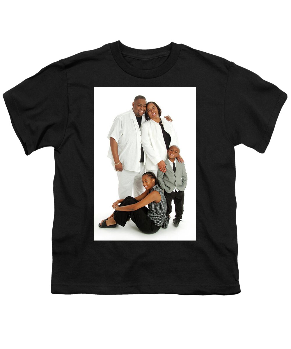 Studio Work Youth T-Shirt featuring the photograph The Smith Family by Alan Hausenflock