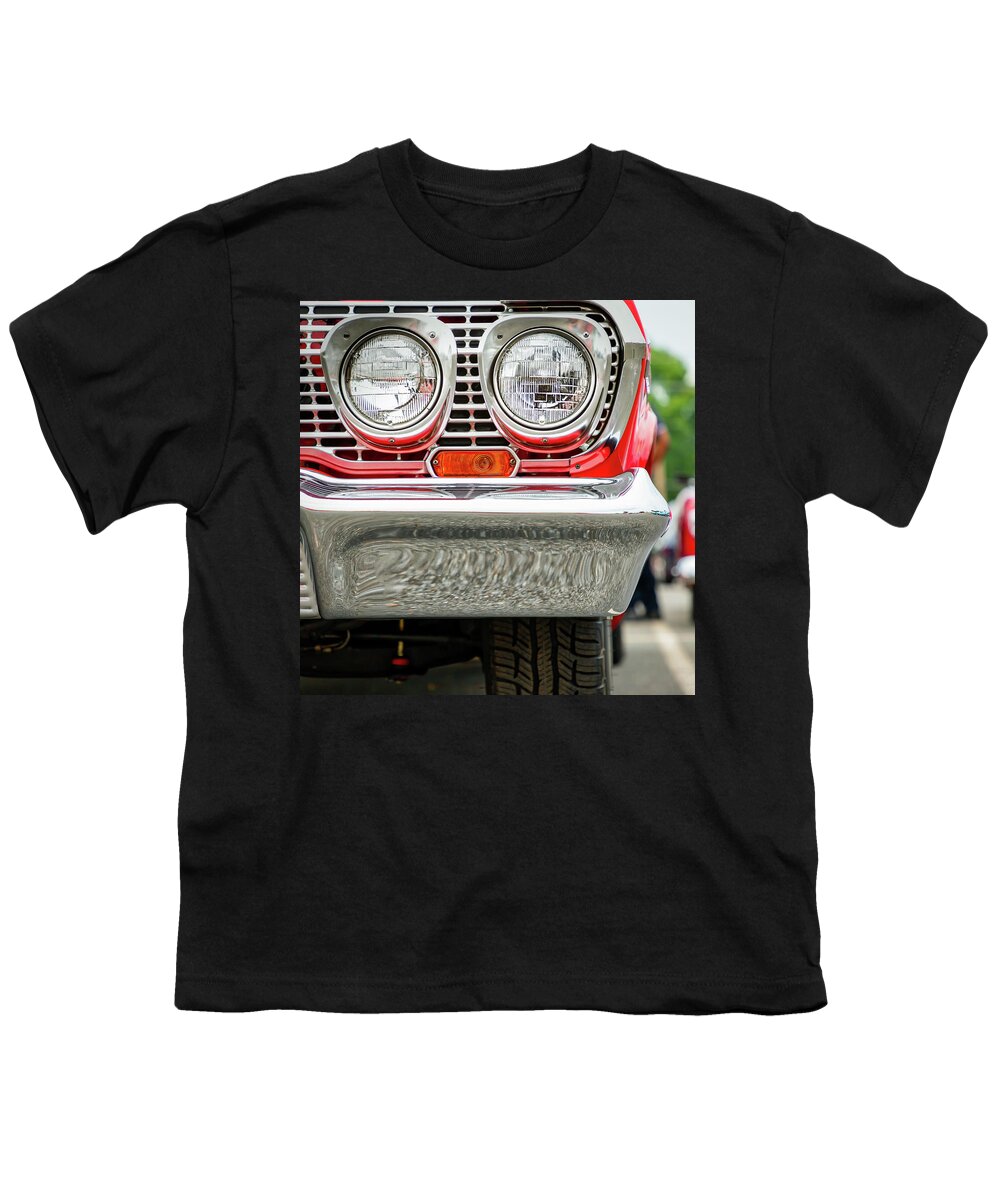 American Youth T-Shirt featuring the photograph Two Lights by Bill Chizek