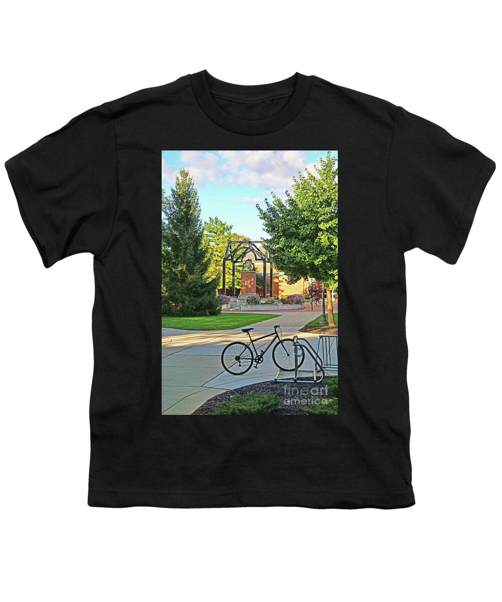 Findlay Youth T-Shirt featuring the photograph University of Findlay 4425 by Jack Schultz