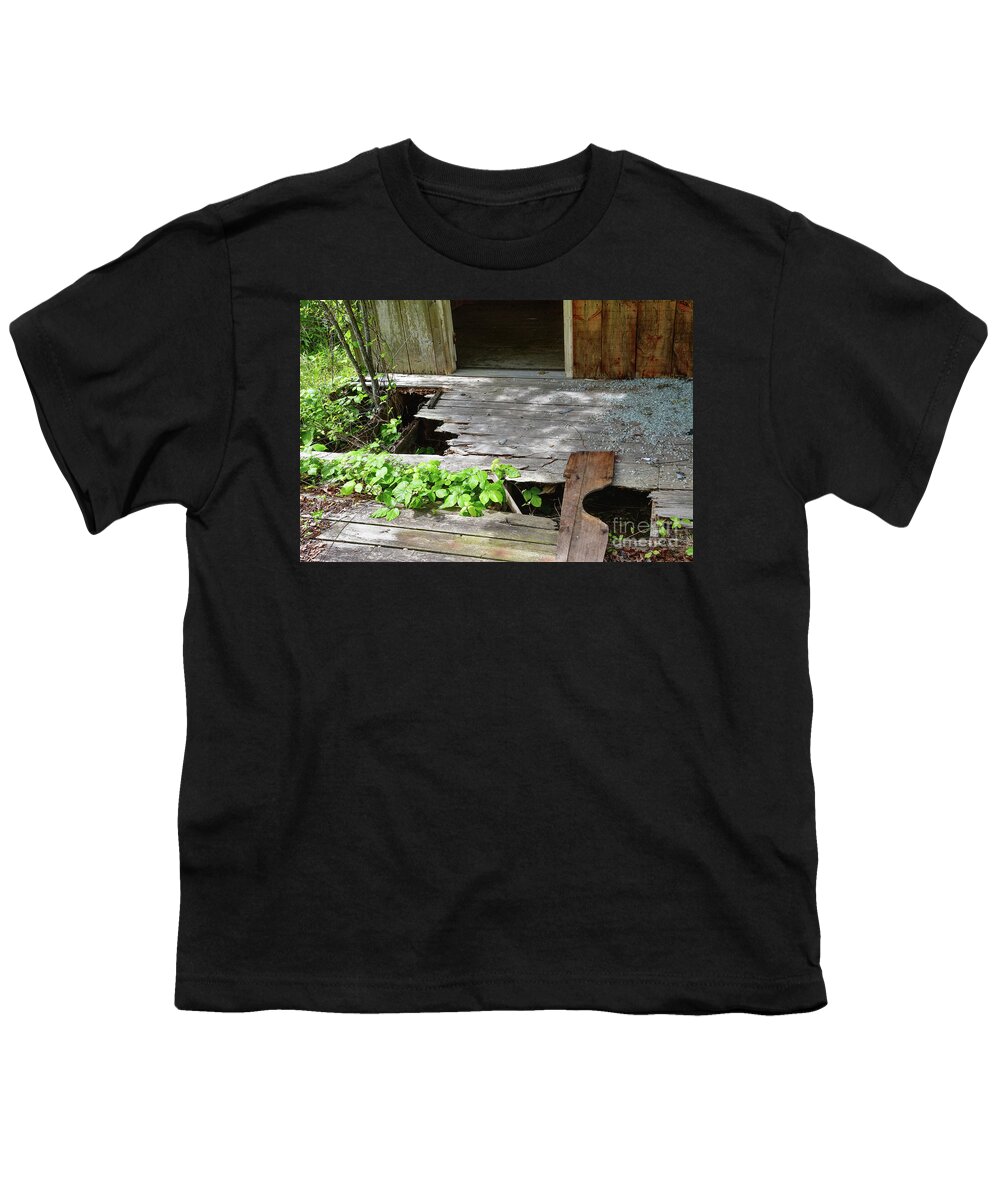 Step Youth T-Shirt featuring the photograph Watch That First Step by Phil Perkins