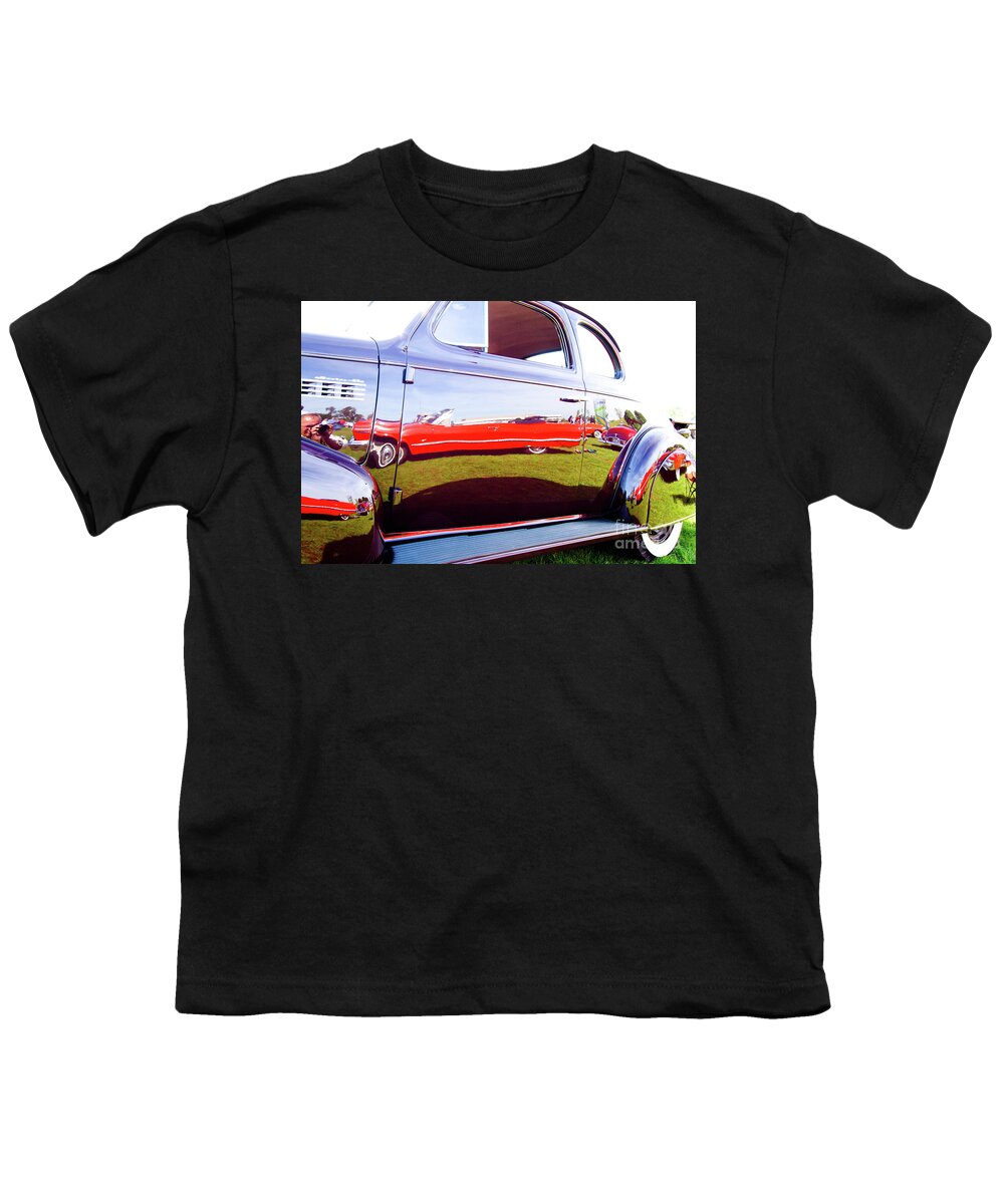 Car Youth T-Shirt featuring the photograph Automotive Reflections #1 by Rich S