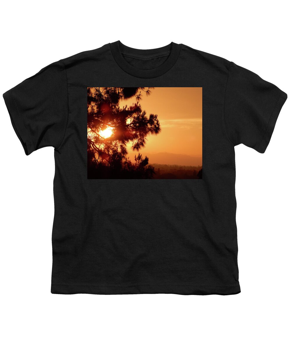Luck Youth T-Shirt featuring the photograph Lucky Sunset by Andrew Lawrence