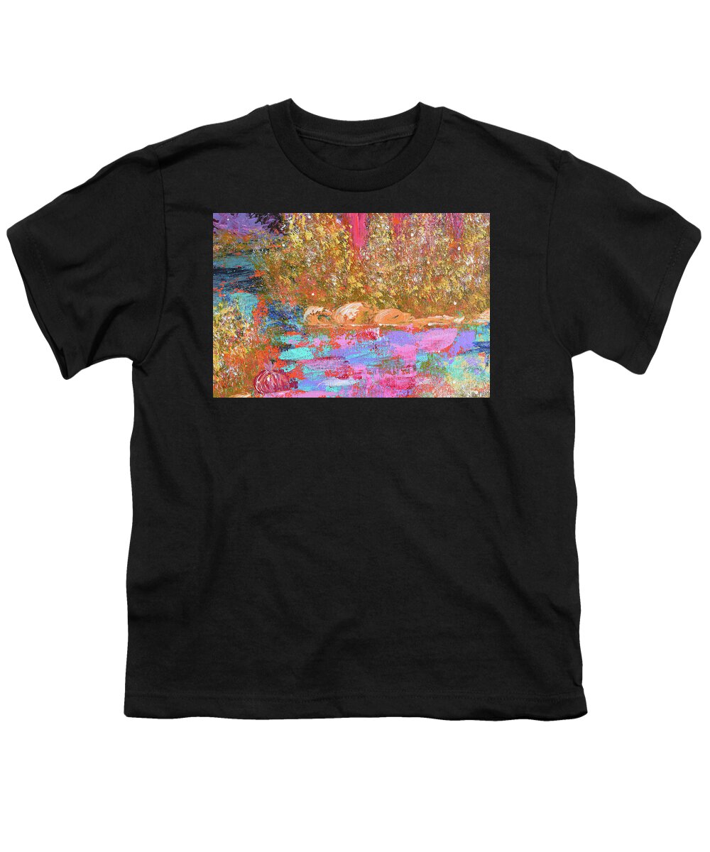 Another Fragment From You Control The Mirage. Youth T-Shirt featuring the painting Mirage Fragment #1 by Ashley Wright