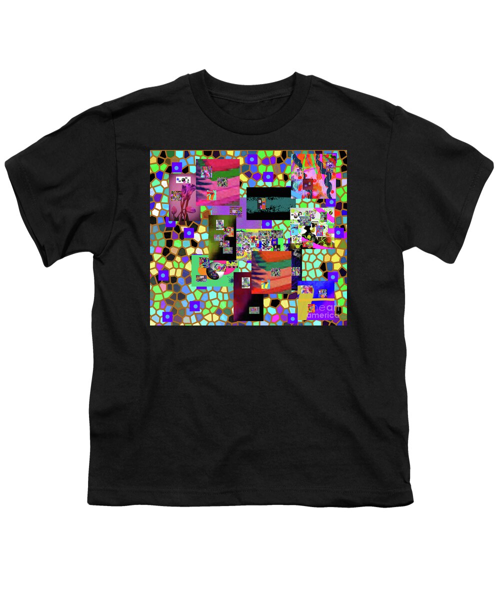 Walter Paul Bebirian: Volord Kingdom Art Collection Grand Gallery Youth T-Shirt featuring the digital art 10-12-2021c by Walter Paul Bebirian