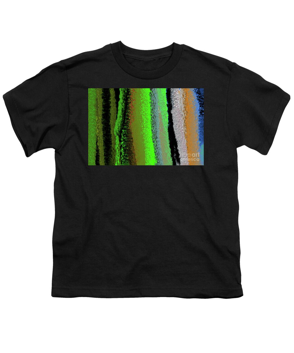  Youth T-Shirt featuring the digital art 12-1-2022z by Walter Paul Bebirian