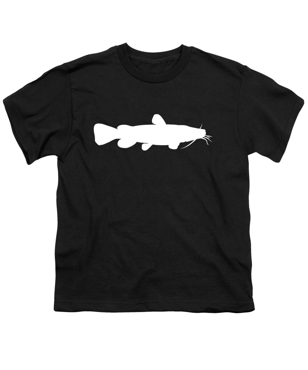 Funny Flathead Catfish Fishing Freshwater Fish Gift #14 Youth T-Shirt by  Lukas Davis - Pixels