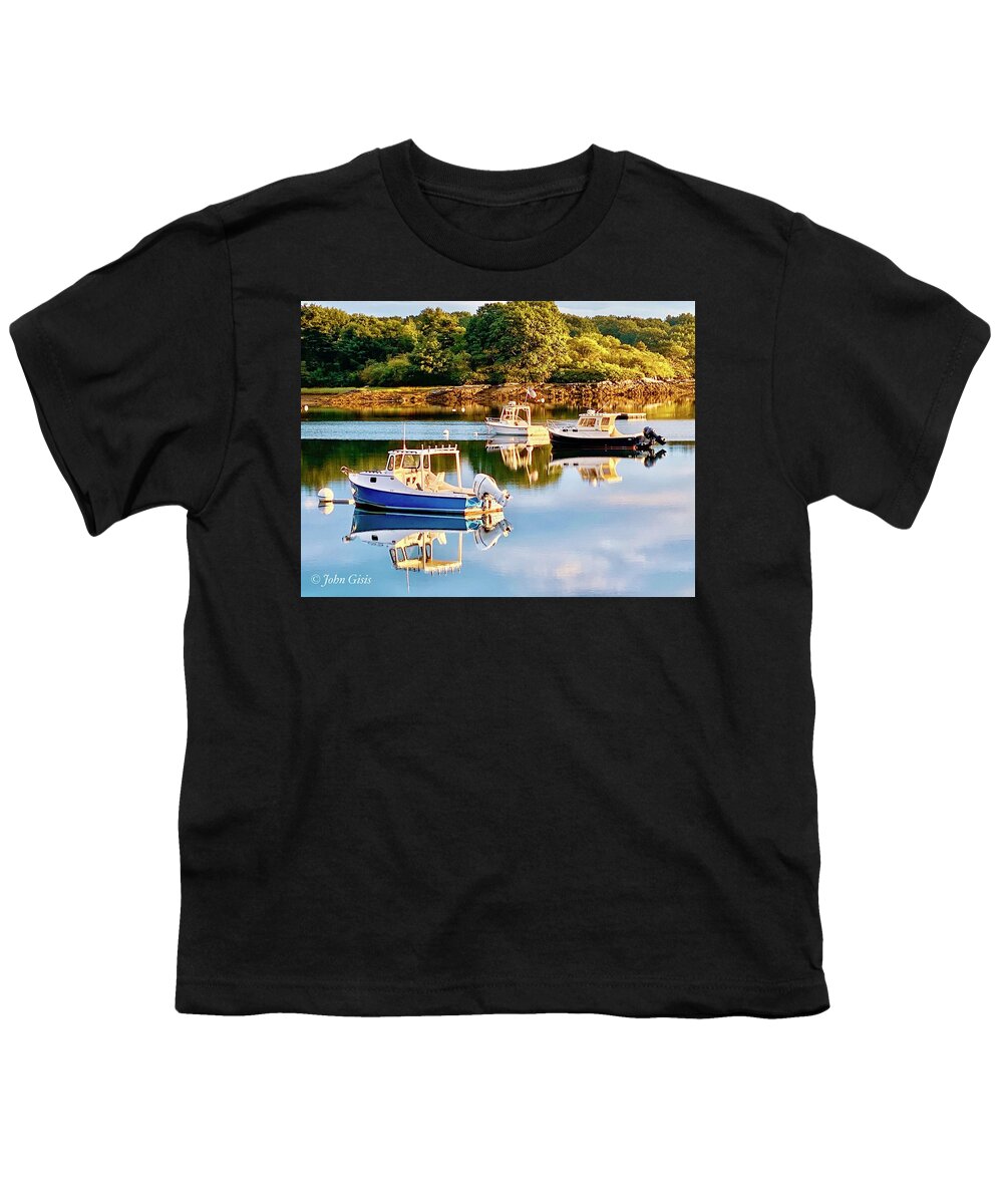  Youth T-Shirt featuring the photograph Portsmouth #15 by John Gisis
