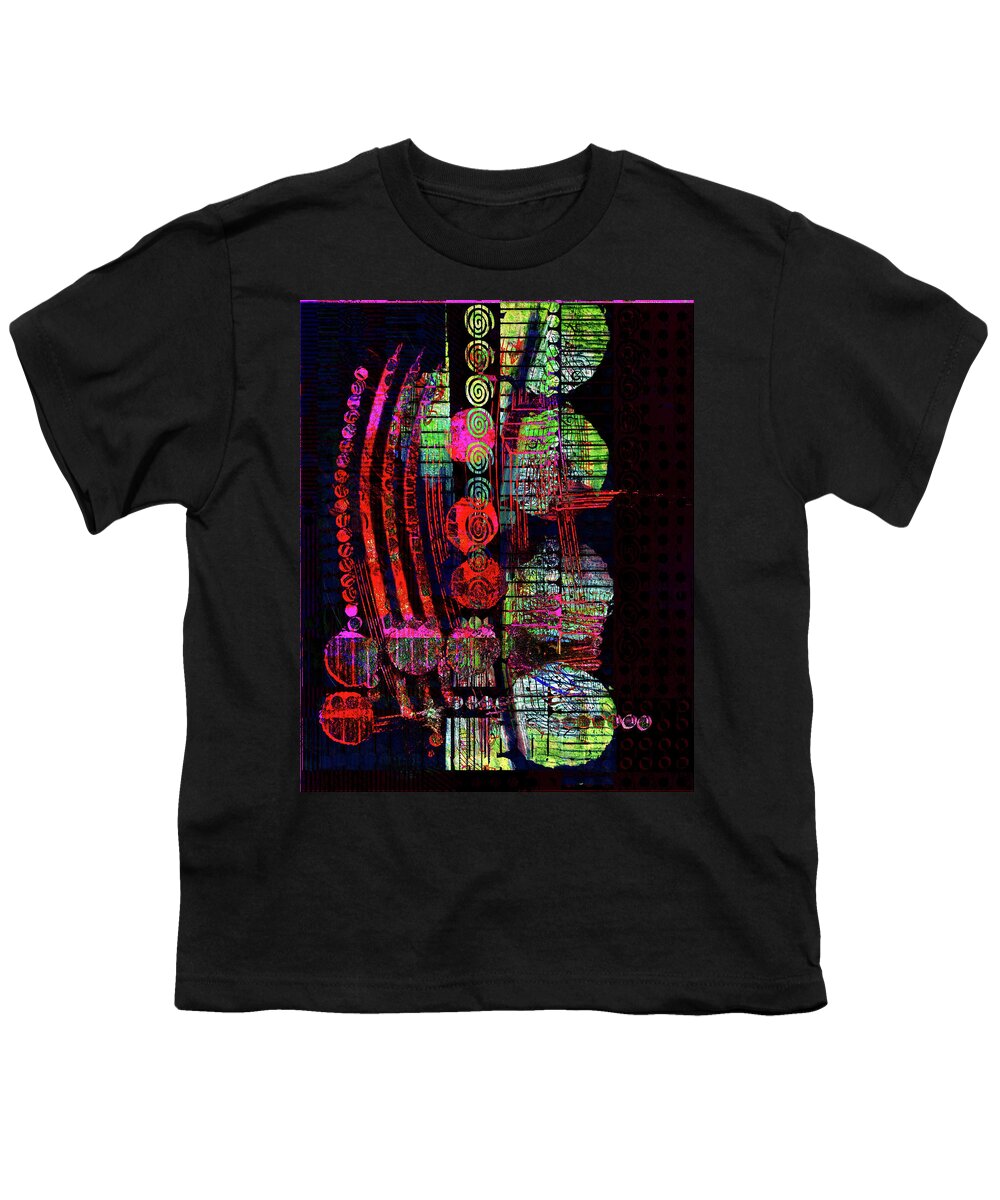  Youth T-Shirt featuring the digital art Lantern Light by Marina Flournoy