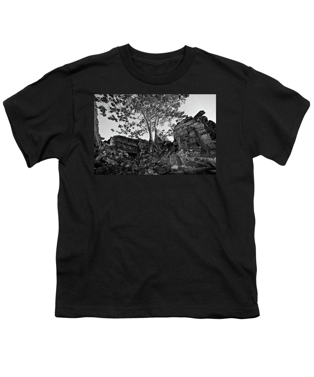 Angkor Youth T-Shirt featuring the photograph Angkor wat, cambodia #13 by Lie Yim