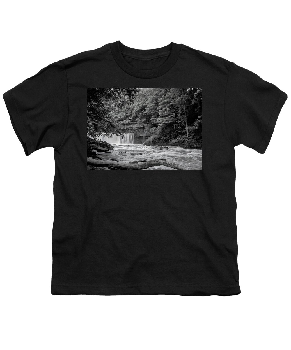  Youth T-Shirt featuring the photograph Great Falls by Brad Nellis