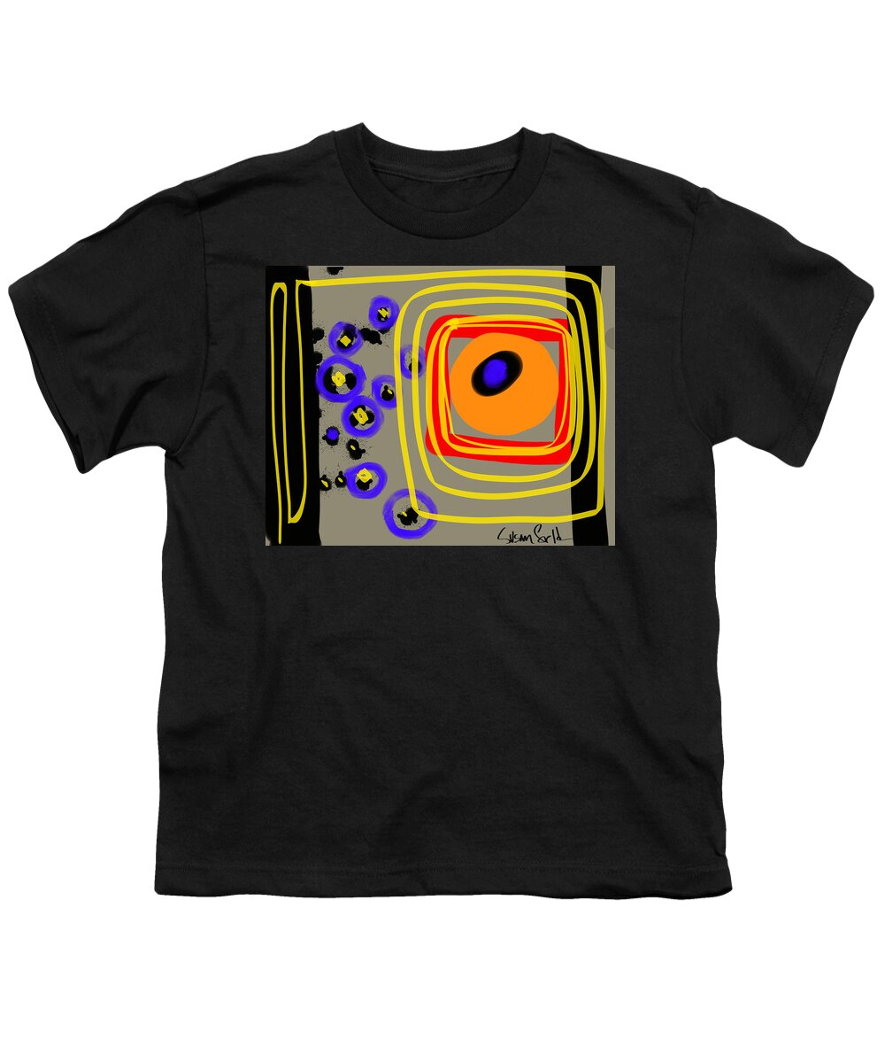  Youth T-Shirt featuring the digital art A Night's Eye by Susan Fielder