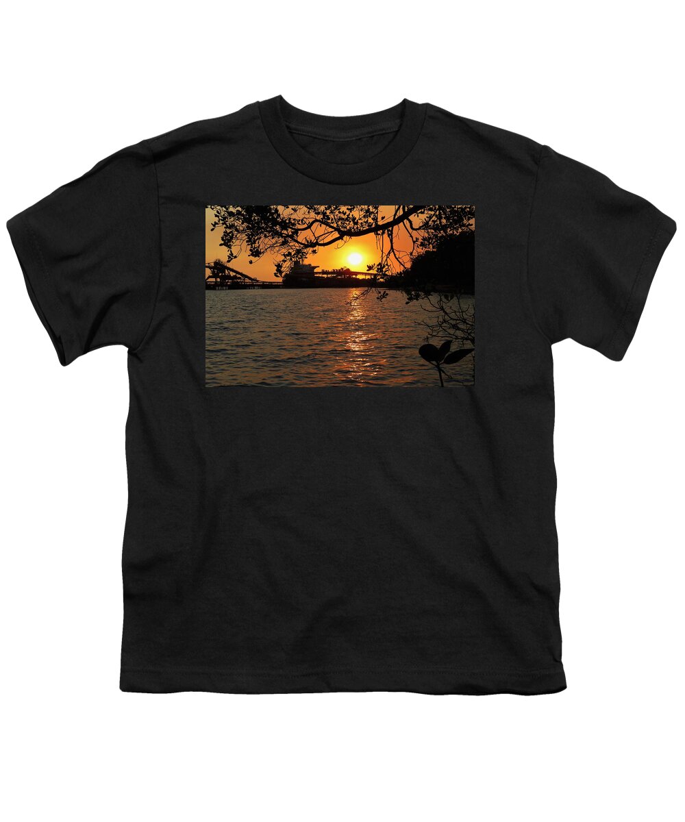 View Youth T-Shirt featuring the photograph A View From Hornibrook by Joan Stratton