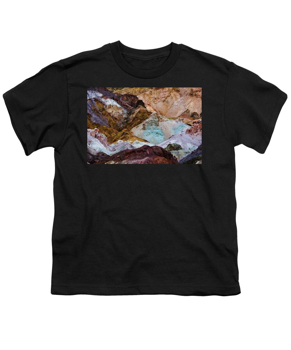 Artists Palette Youth T-Shirt featuring the photograph Artist's Palette California by Kyle Hanson