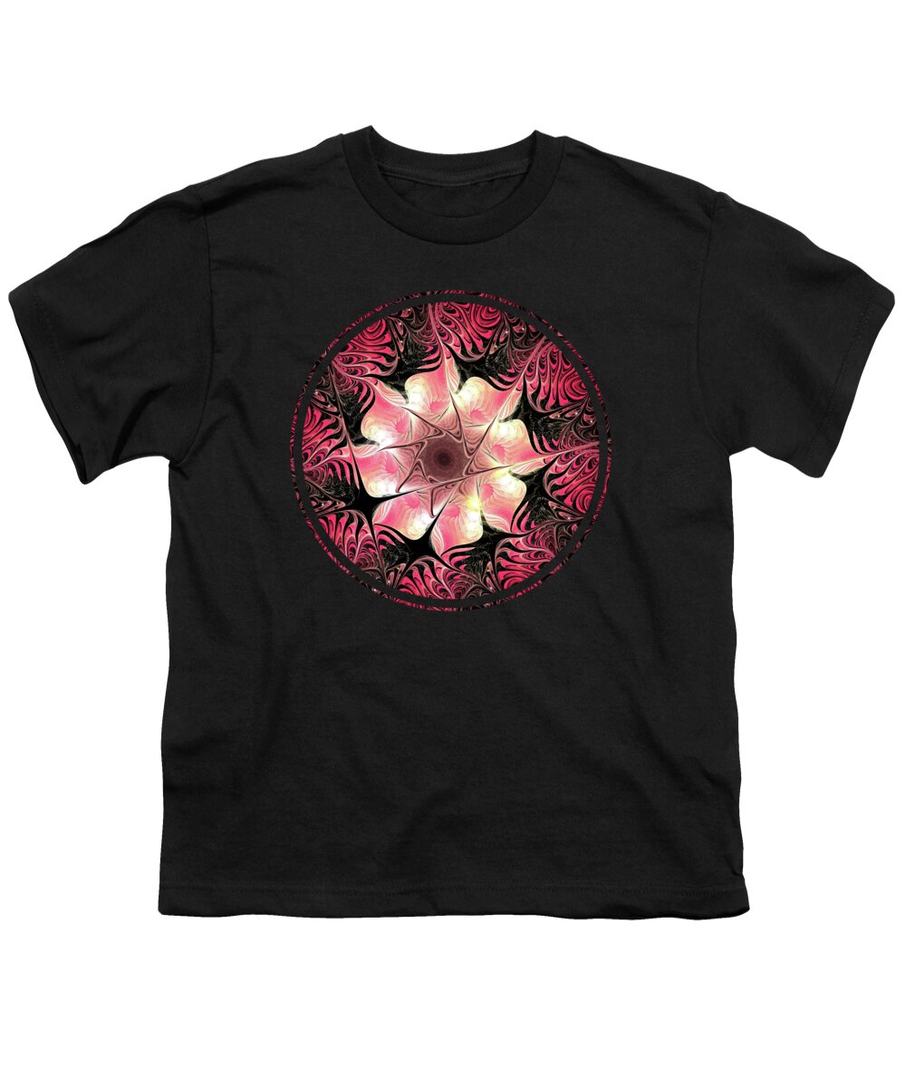 Malakhova Youth T-Shirt featuring the digital art Flower Scent by Anastasiya Malakhova