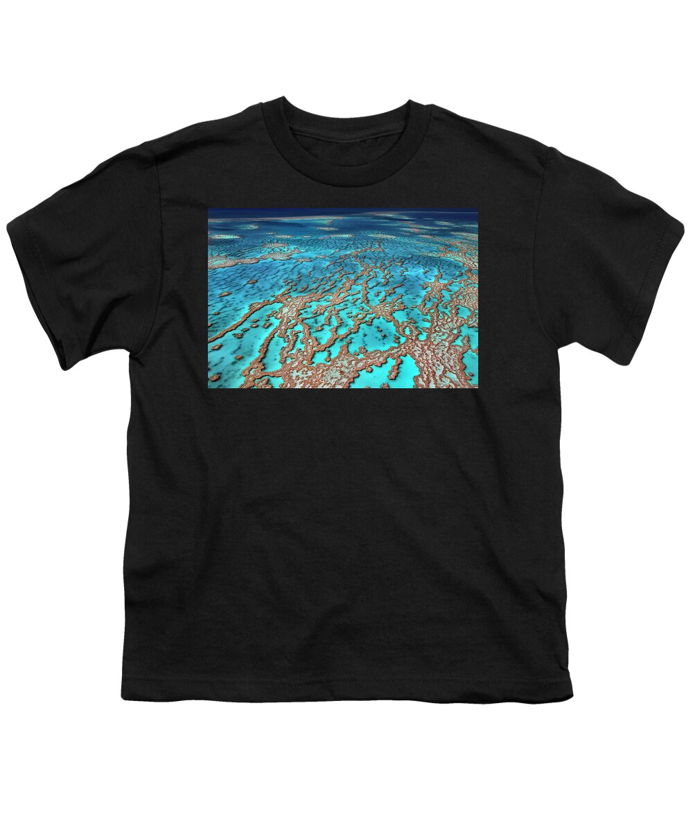 Australia Youth T-Shirt featuring the photograph Australia - the Great barrier reef by Olivier Parent