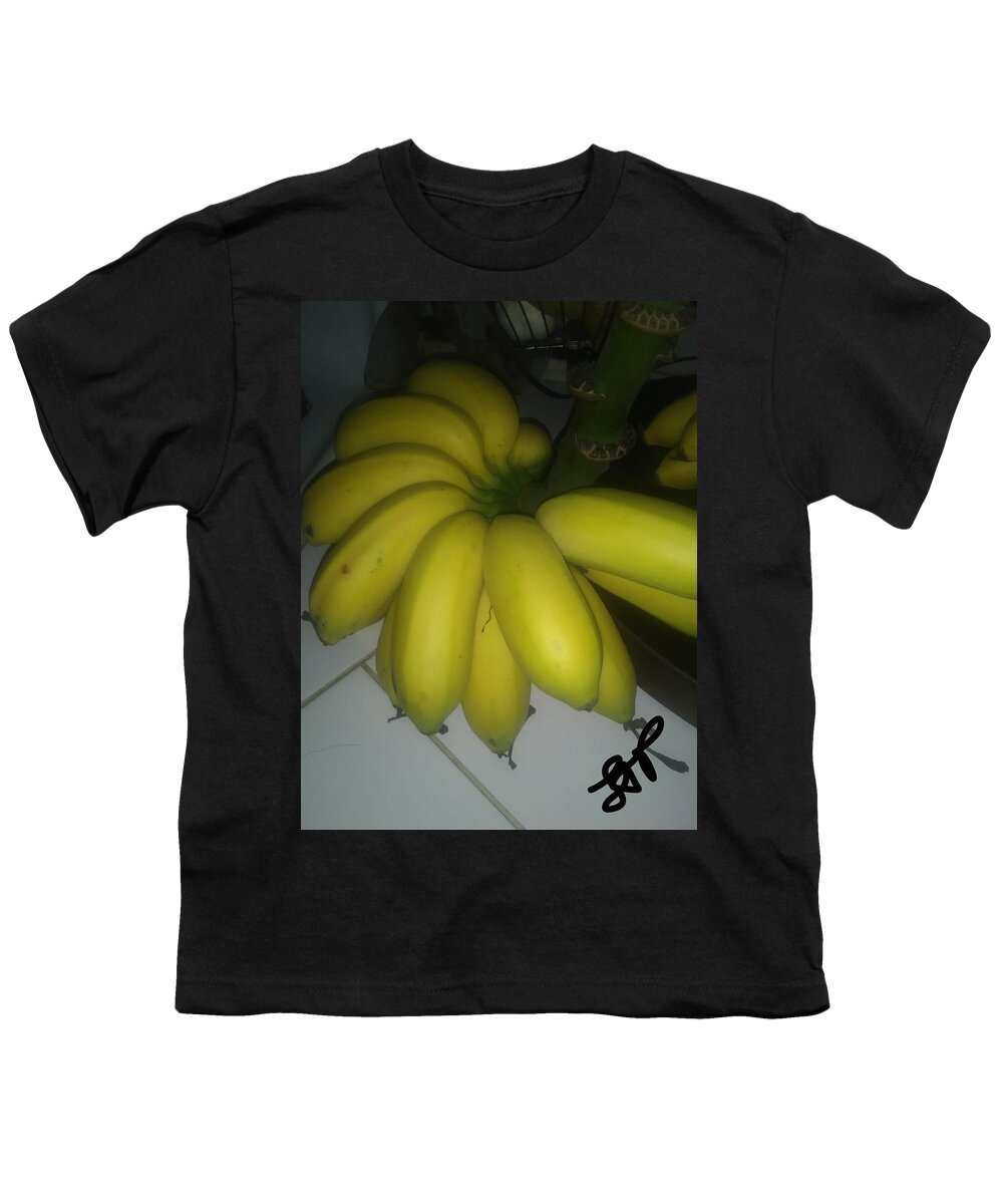 Banana Youth T-Shirt featuring the photograph Baby Banana by Esoteric Gardens KN