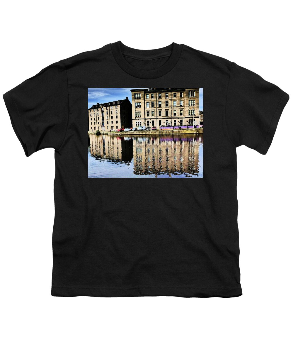 Nik Watt Youth T-Shirt featuring the photograph Bernard Street Offices by Nik Watt