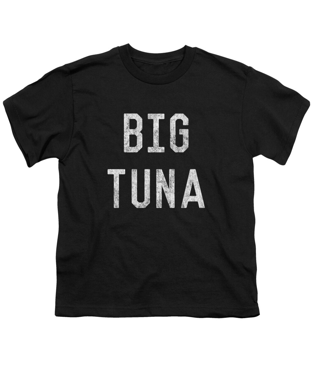 Funny Youth T-Shirt featuring the digital art Big Tuna Retro by Flippin Sweet Gear