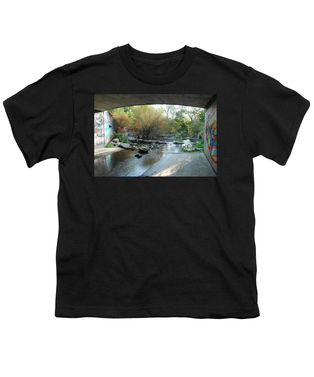 Bridge Youth T-Shirt featuring the photograph Bridge Paradise by Ee Photography