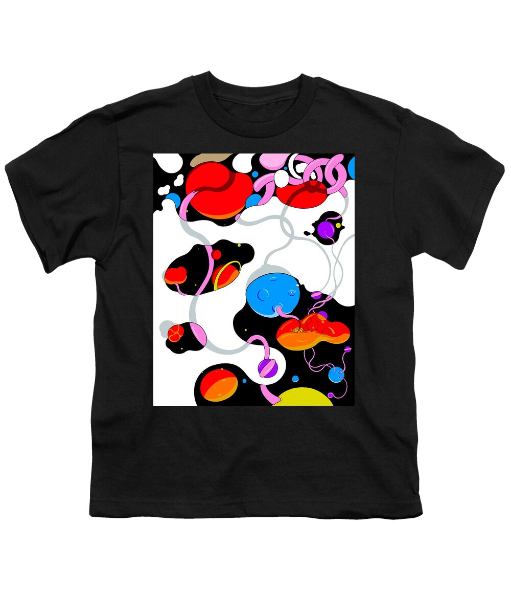 Universe Youth T-Shirt featuring the digital art Chaos Theory by Craig Tilley