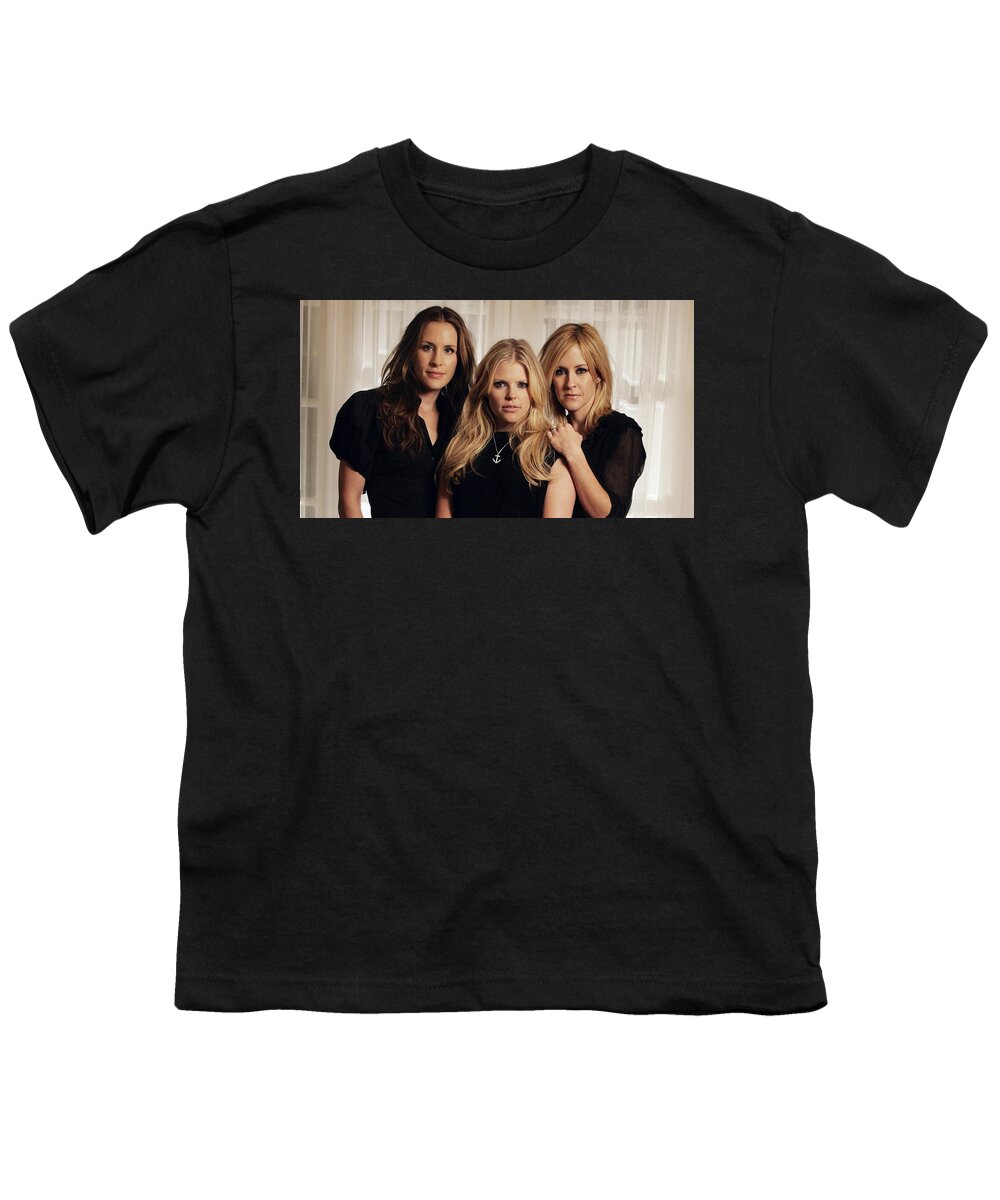 Chicks Youth T-Shirt featuring the digital art Chicks by Bruce Springsteen