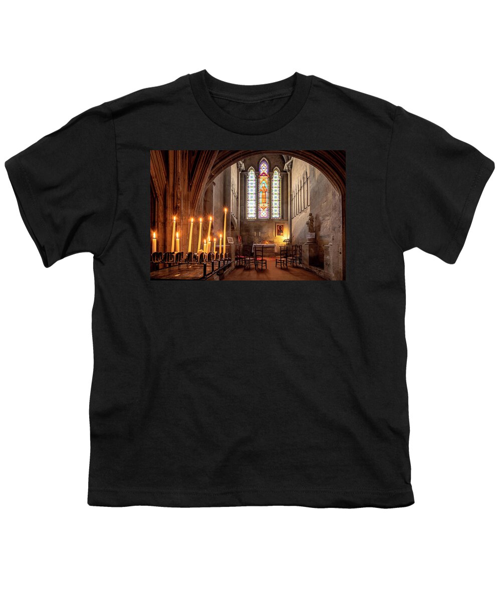 Abbey Church Youth T-Shirt featuring the photograph Faith by Olivier Parent