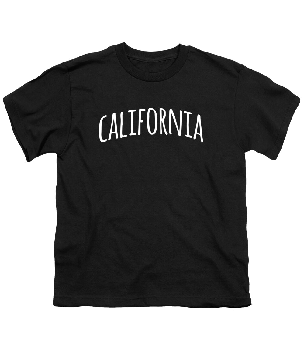 Funny Youth T-Shirt featuring the digital art Hand California by Flippin Sweet Gear