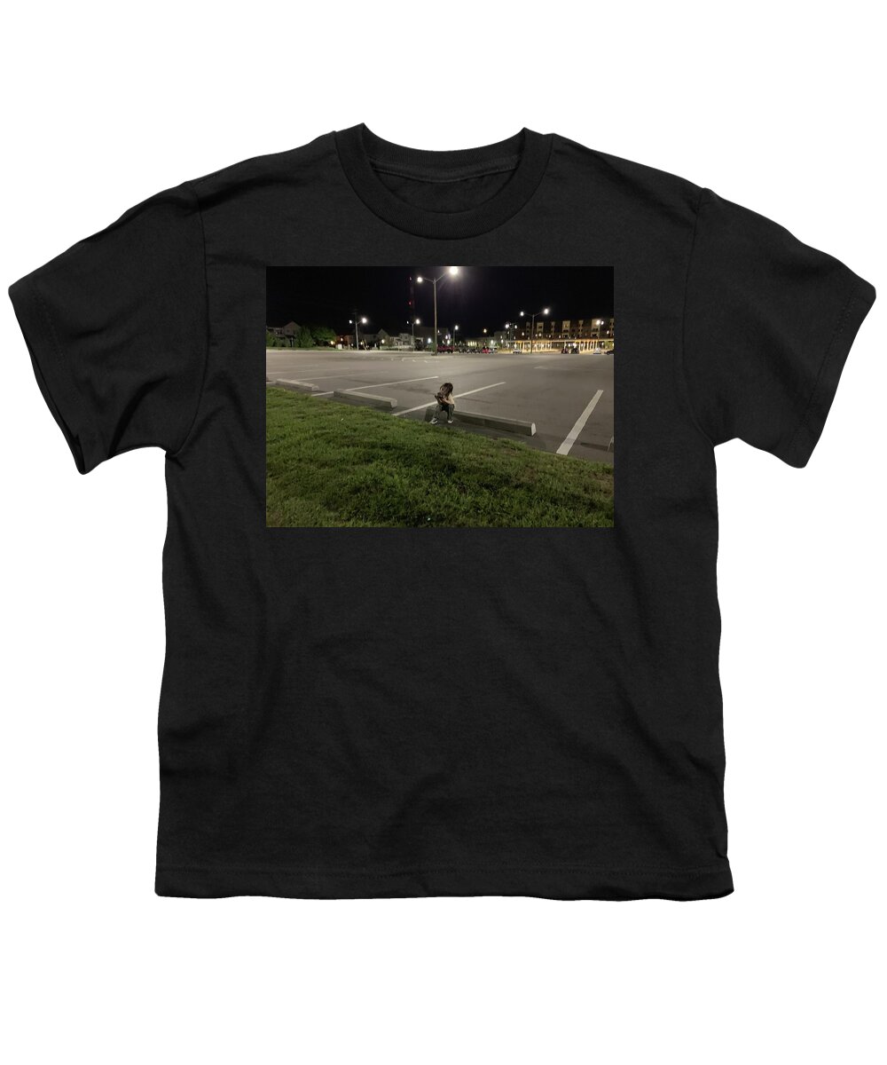Kid Youth T-Shirt featuring the photograph Lost in His Own Little World by Lee Darnell