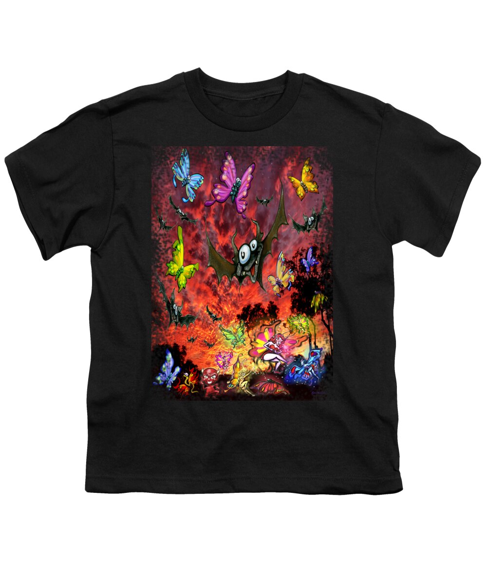 Magic Youth T-Shirt featuring the digital art Magical Mischief by Kevin Middleton