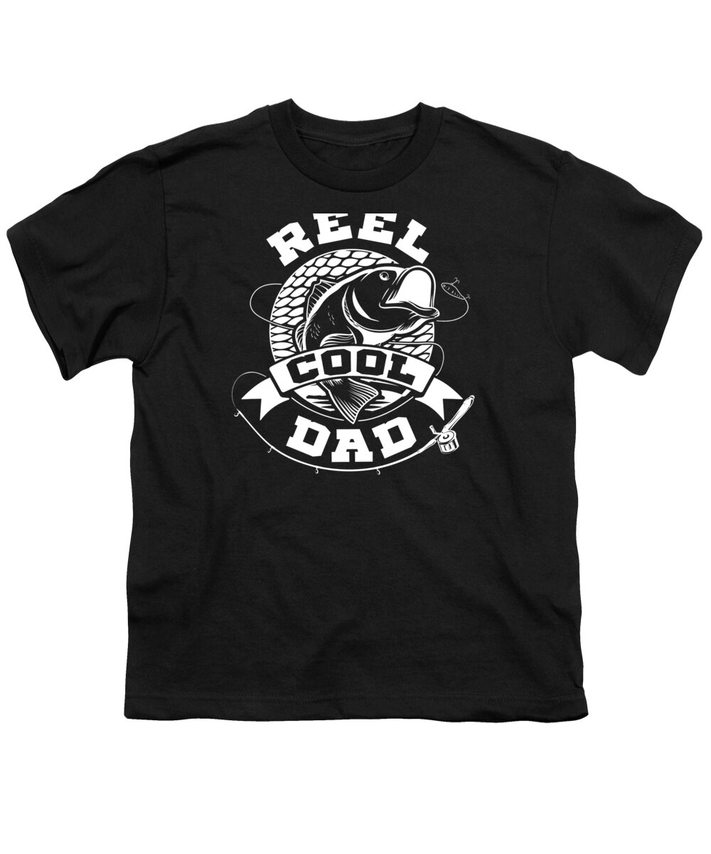 Mens Reel Cool Dad Funny design Great Gift For Fisherman Youth T-Shirt by  Art Frikiland - Pixels
