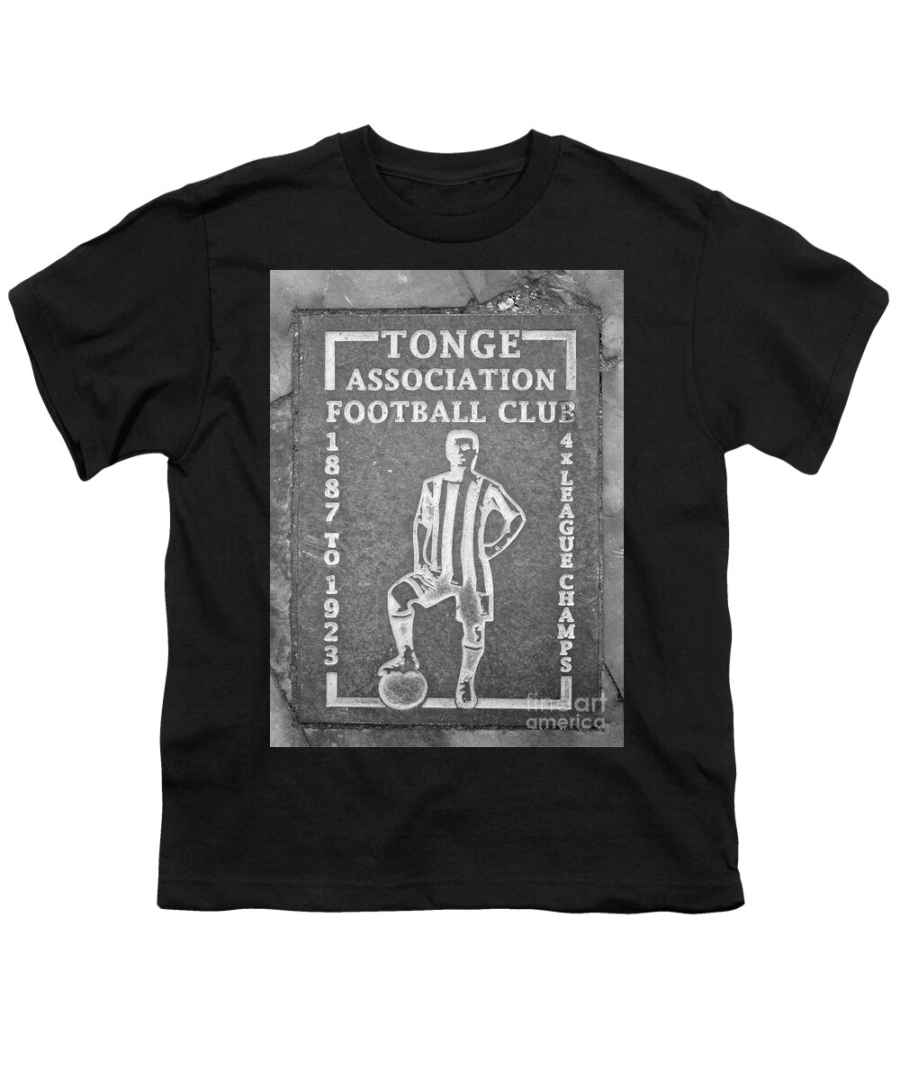 Affinity Photo Youth T-Shirt featuring the photograph Middleton history - Tonge AFC by Pics By Tony
