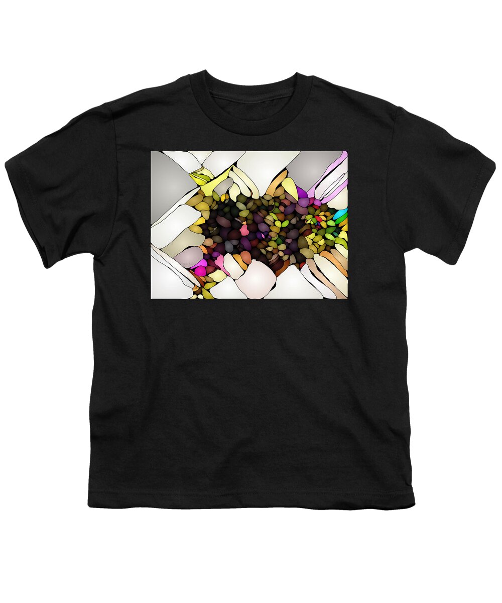Abstract Youth T-Shirt featuring the painting Modern Spirit by Rafael Salazar