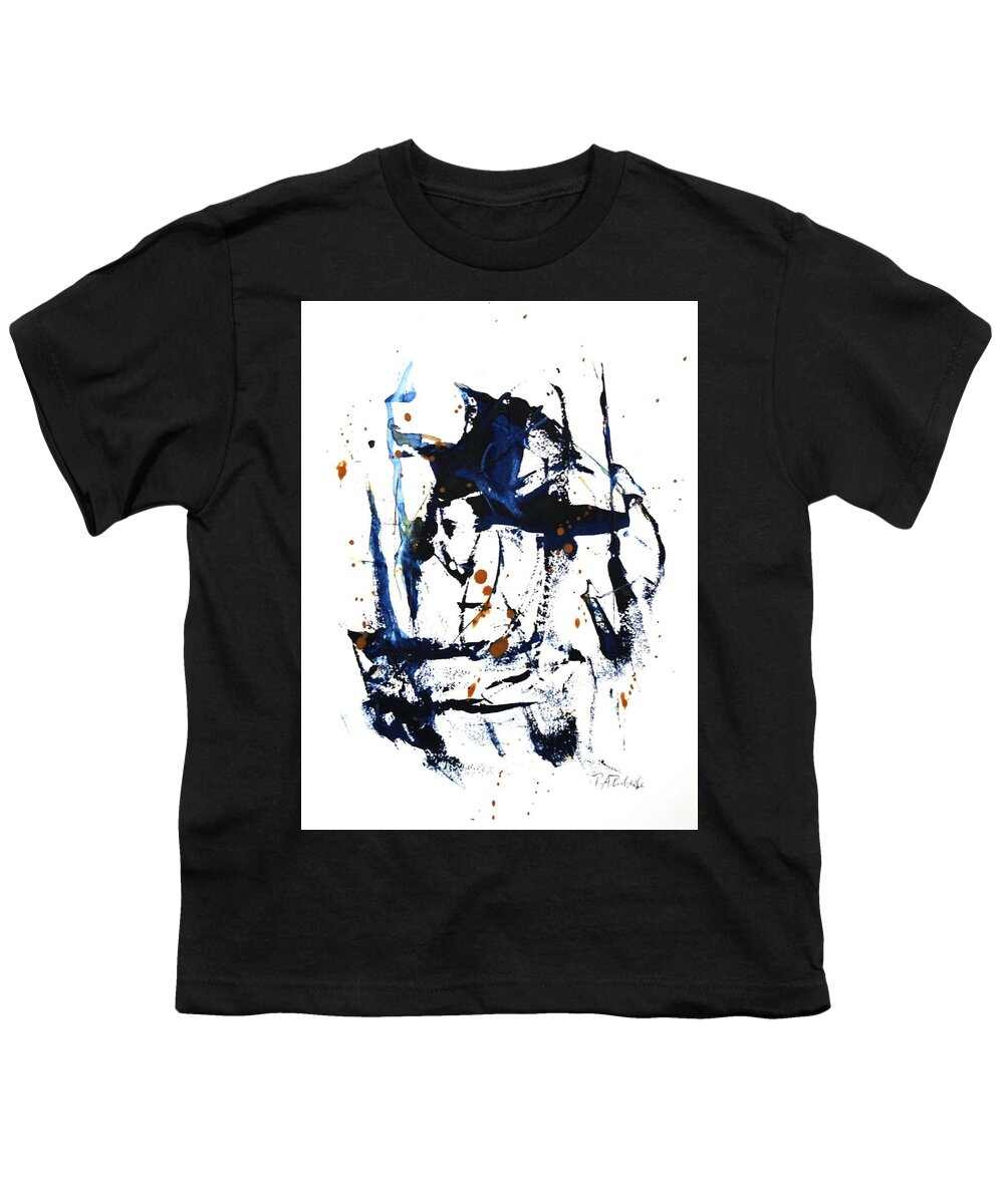 Mushin Youth T-Shirt featuring the painting Mushin #6 by Dick Richards