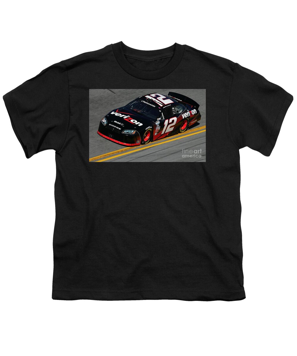 Nascar Youth T-Shirt featuring the photograph Nascar by Action