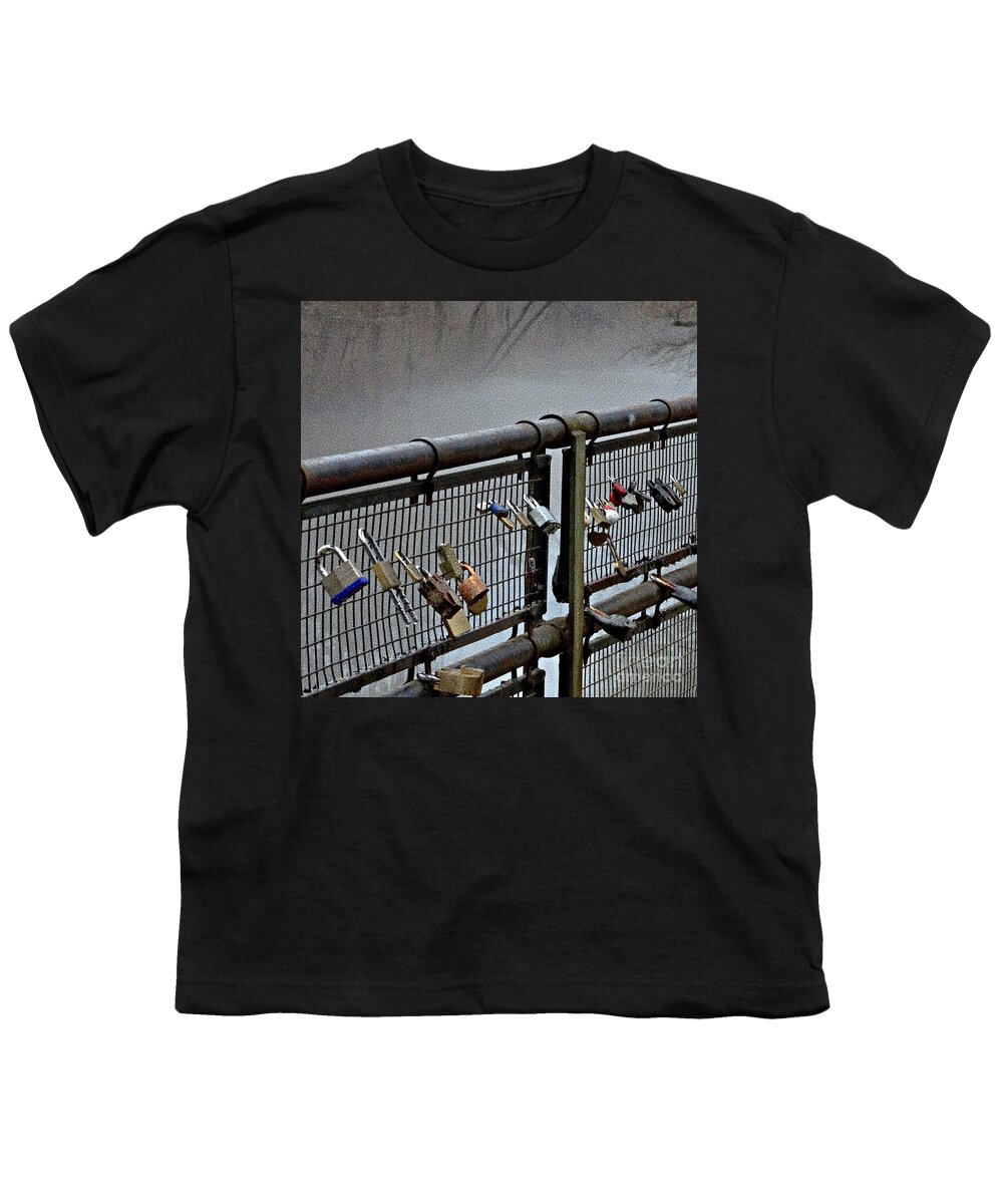 Nifti Youth T-Shirt featuring the photograph Nifti Locks by Christopher Plummer