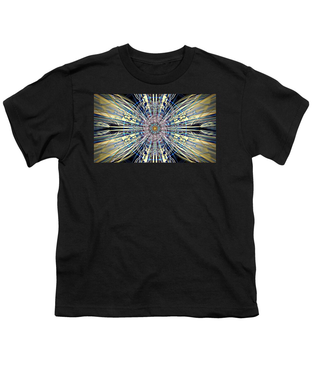 Background Youth T-Shirt featuring the digital art Plasmology by David Manlove